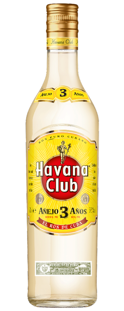 Havana Club 3 års Rom 40% 70 cl. 